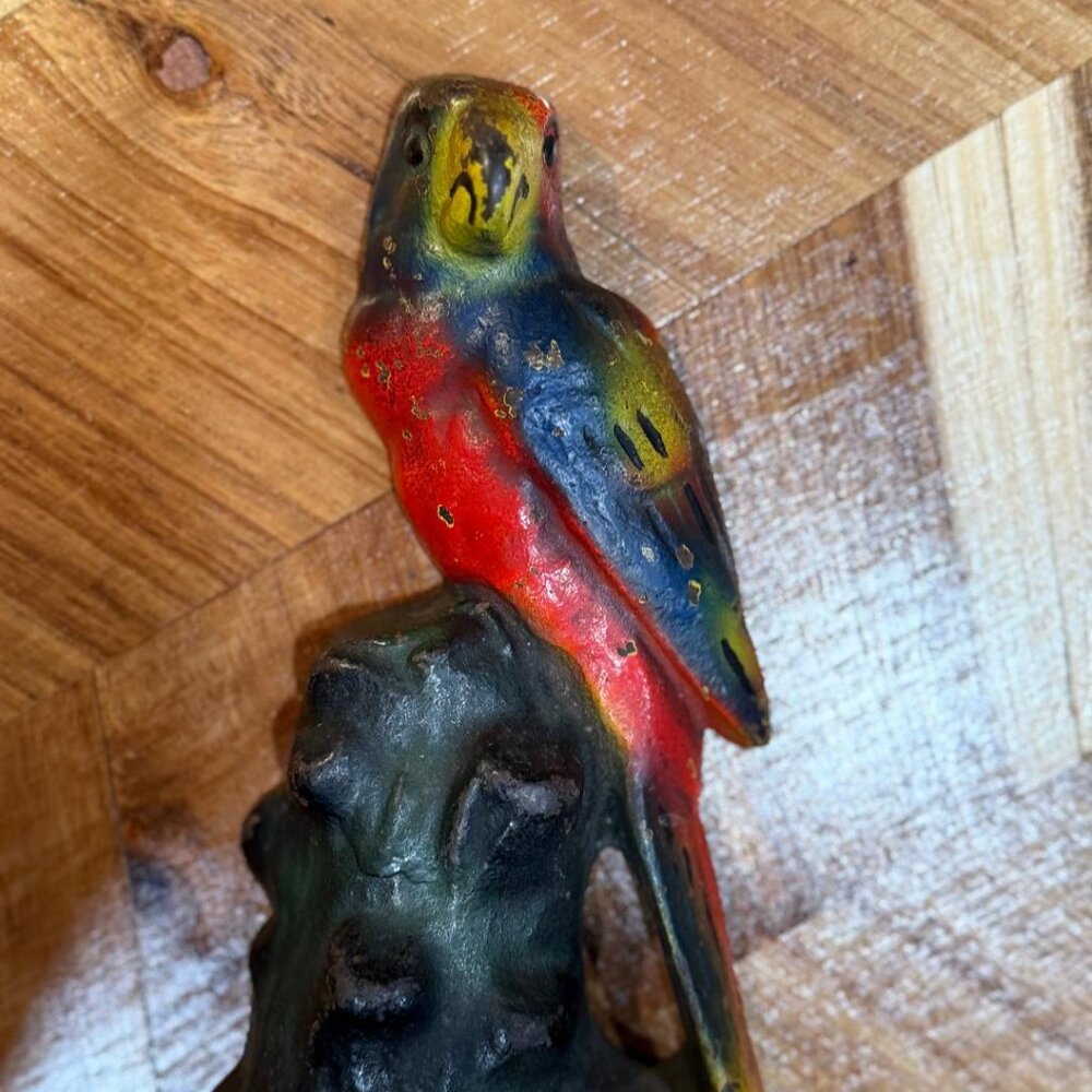 Parrot Cast Iron Doorstop